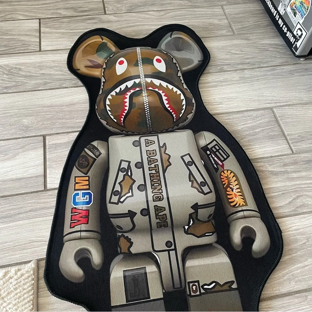 NEW Bape Bathing Ape Bear Rug 3FTx1.5FT